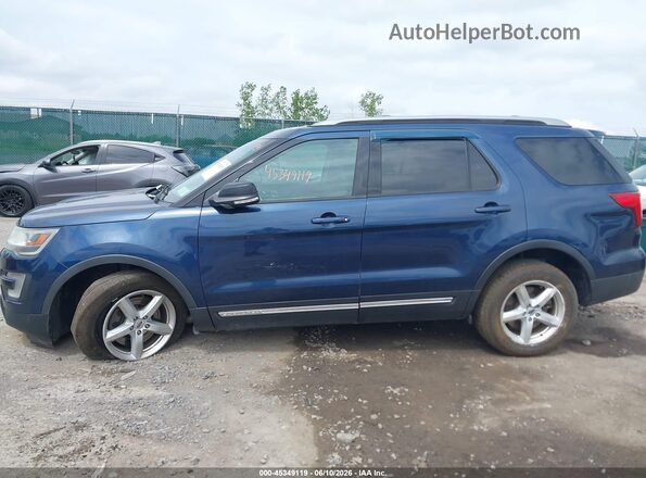 1FM5K8DH4GGC38221 2016 FORD EXPLORER Blue სალონის 360-გრადუსიანი ხედი