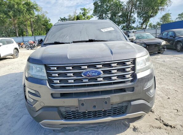1FM5K8DH4GGC96913 2016 FORD EXPLORER Black წინა ხედი