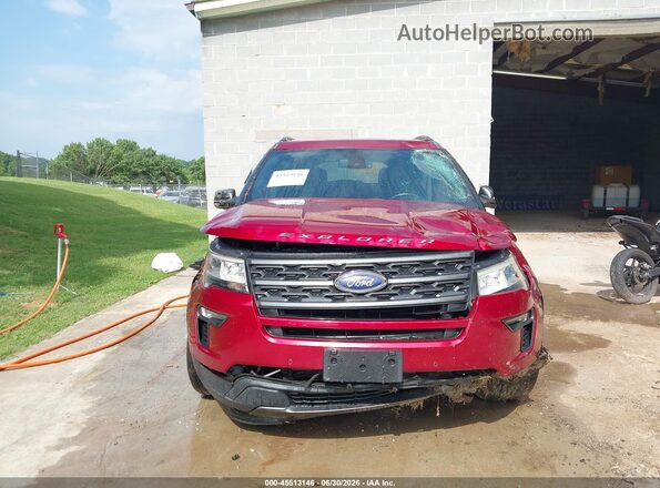 1FM5K8DH4KGA71609 2019 FORD EXPLORER Red Vista del cuadro de instrumentos