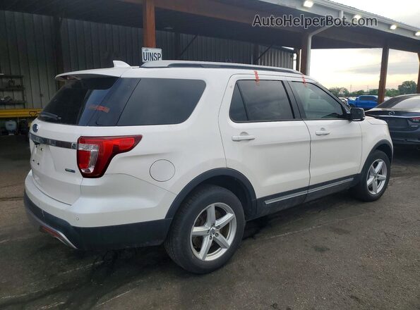 1FM5K8DH5GGD25092 2016 FORD EXPLORER White Հետևի աջ