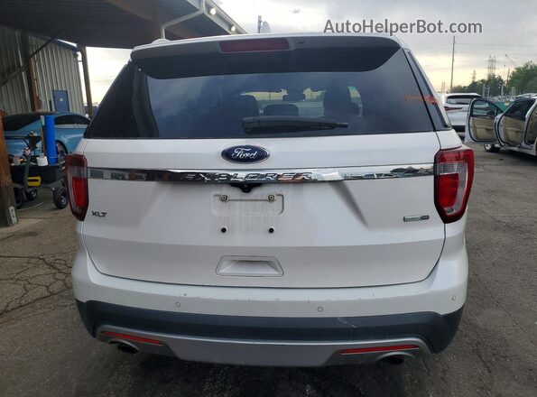 1FM5K8DH5GGD25092 2016 FORD EXPLORER White Հետևի տեսք