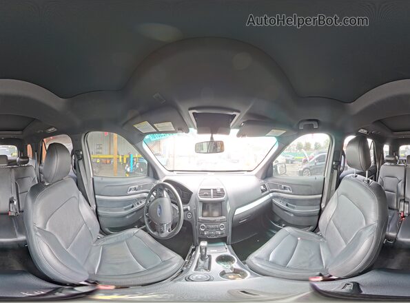 1FM5K8DH5GGD25092 2016 FORD EXPLORER White Սալոնի 360 աստիճան տեսք