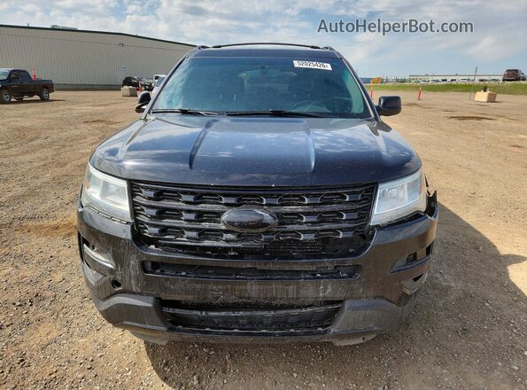 1FM5K8DH6GGA21124 2016 FORD EXPLORER Black Vista frontal