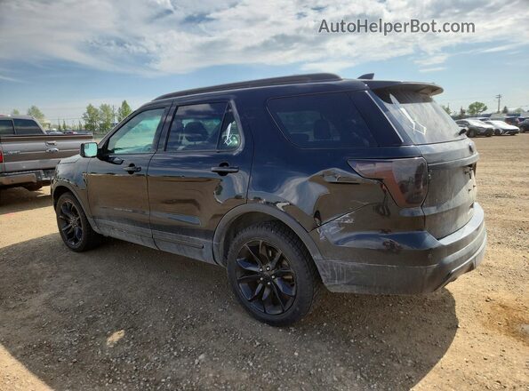 1FM5K8DH6GGA21124 2016 FORD EXPLORER Black Trasero izquierdo