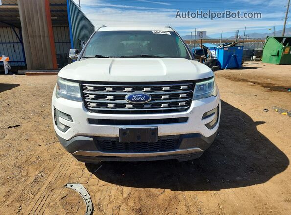 1FM5K8DH7GGC73304 2016 FORD EXPLORER White 