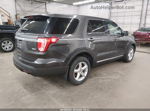 1FM5K8DH8HGE40366 2017 FORD EXPLORER Gray 