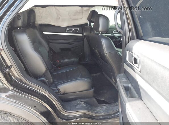 1FM5K8DH9GGC65155 2016 FORD EXPLORER Black VIN կոդի պիտակի տեսք