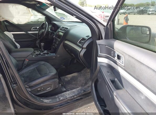1FM5K8DH9GGC65155 2016 FORD EXPLORER Black Սալոնի դիմացի տեսք