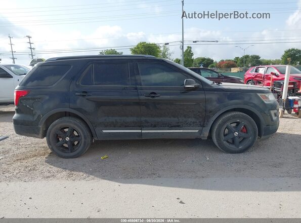 1FM5K8DH9GGC65155 2016 FORD EXPLORER Black Սարքավորումների վահանակի տեսք