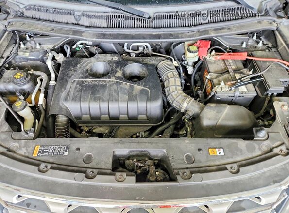 1FM5K8DHXGGA22258 2016 FORD EXPLORER Black Vista del compartimento del motor