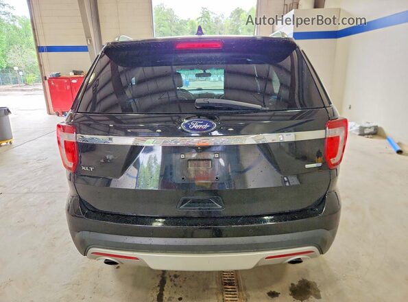 1FM5K8DHXGGA22258 2016 FORD EXPLORER Black Vista trasera