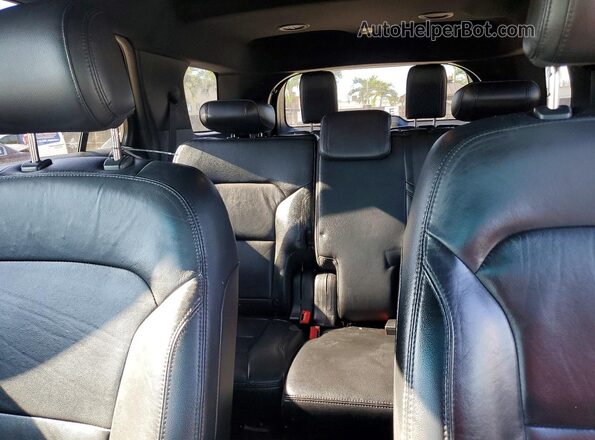 1FM5K8DHXGGA73825 2016 FORD EXPLORER Black Вид задніх сидінь