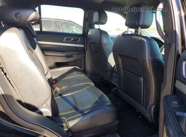 1FM5K8DHXGGA73825 2016 FORD EXPLORER Black Вид задньої частини салону