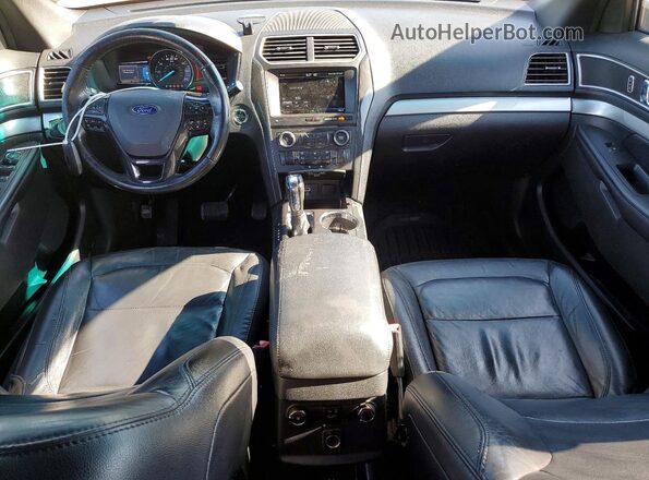 1FM5K8DHXGGA73825 2016 FORD EXPLORER Black Вид панелі приладів