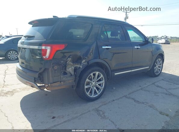 1FM5K8F80GGA45173 2016 FORD EXPLORER Black Rear right
