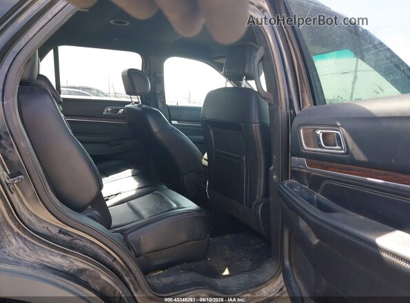 1FM5K8F80GGA45173 2016 FORD EXPLORER Black VIN sticker view