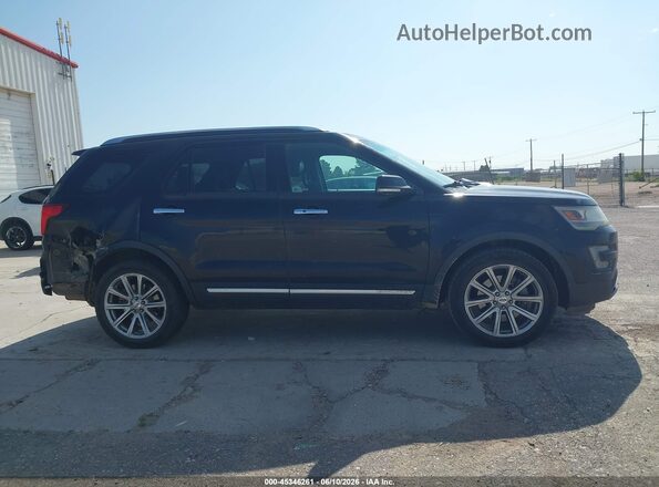 1FM5K8F80GGA45173 2016 FORD EXPLORER Black Rear interior view