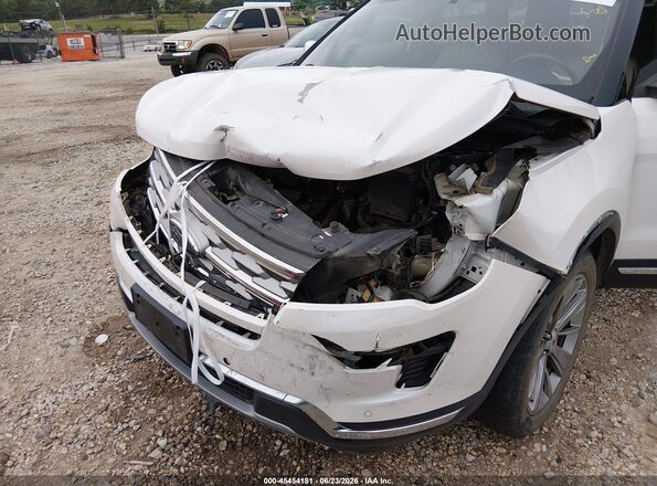 1FM5K8F80JGC11747 2018 FORD EXPLORER White Դիմացի տեսք