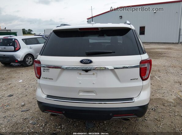 1FM5K8F80JGC11747 2018 FORD EXPLORER White 