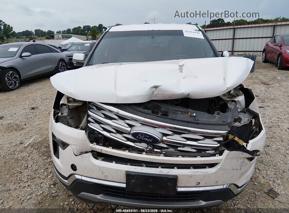 1FM5K8F80JGC11747 2018 FORD EXPLORER White Սալոնի հետևի տեսք