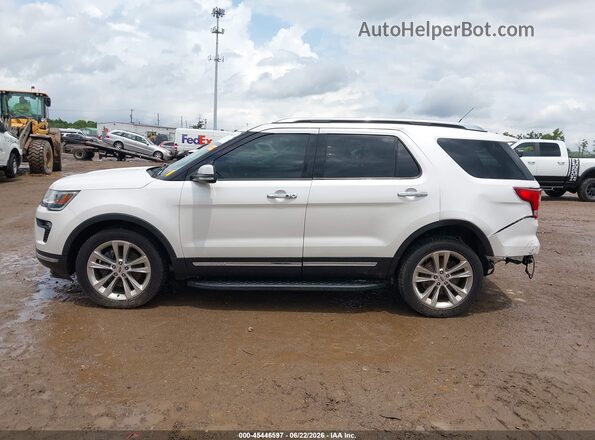 1FM5K8F80KGA70468 2019 FORD EXPLORER White სალონის 360-გრადუსიანი ხედი