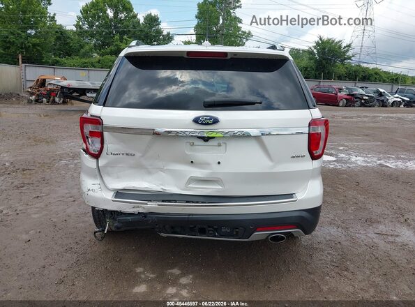 1FM5K8F80KGA70468 2019 FORD EXPLORER White 