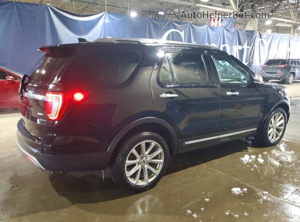 1FM5K8F81GGA98786 2016 FORD EXPLORER Black უკანა მარჯვენა