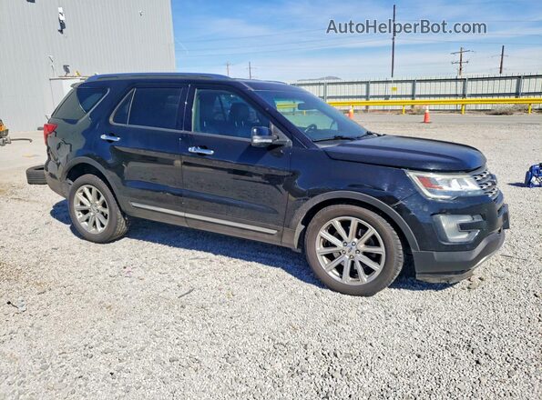 1FM5K8F81GGD04124 2016 FORD EXPLORER Black წინა მარჯვენა