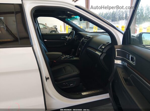 1FM5K8F81GGD06651 2016 FORD EXPLORER White Vista interior delantera