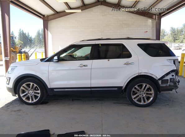1FM5K8F81GGD06651 2016 FORD EXPLORER White 