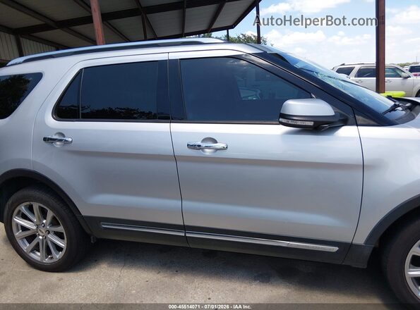 1FM5K8F81HGC06938 2017 FORD EXPLORER Silver Vista interior de 360 grados