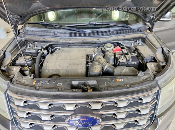 1FM5K8F82GGA27418 2016 FORD EXPLORER Gray 