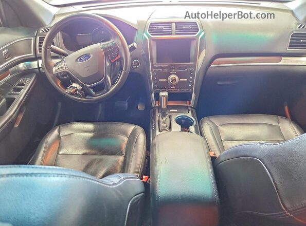 1FM5K8F82GGA27418 2016 FORD EXPLORER Gray 