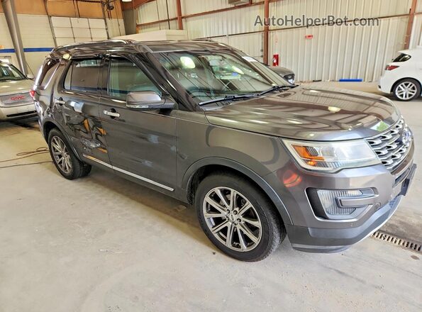 1FM5K8F82GGA27418 2016 FORD EXPLORER Gray 