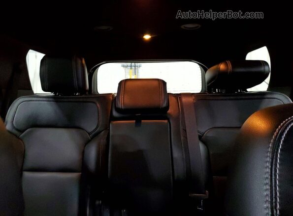 1FM5K8F82GGC06543 2016 FORD EXPLORER Black Вид задніх сидінь