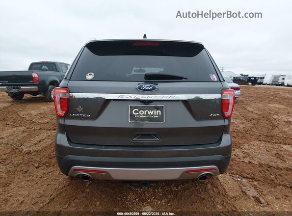 1FM5K8F82HGC37955 2017 FORD EXPLORER Gray 