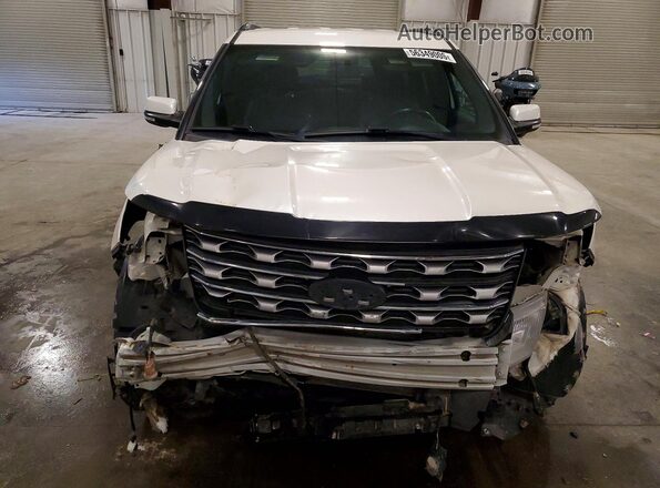 1FM5K8F82HGD60784 2017 FORD EXPLORER White Դիմացի տեսք
