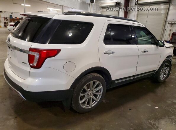 1FM5K8F82HGD60784 2017 FORD EXPLORER White Հետևի աջ