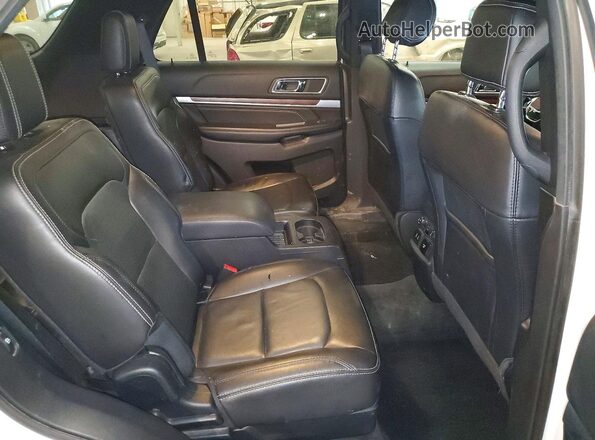 1FM5K8F82HGD60784 2017 FORD EXPLORER White Սալոնի հետևի տեսք