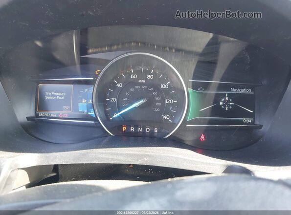 1FM5K8F82HGE17923 2017 FORD EXPLORER Black Vista de los asientos traseros