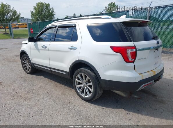 1FM5K8F83GGA05041 2016 FORD EXPLORER White უკანა მარცხენა