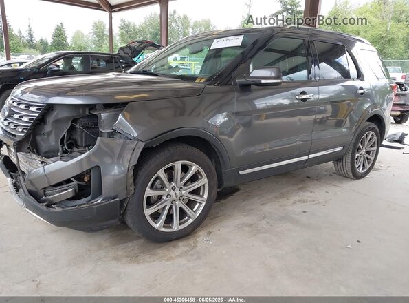 1FM5K8F83GGA19778 2016 FORD EXPLORER Серый 