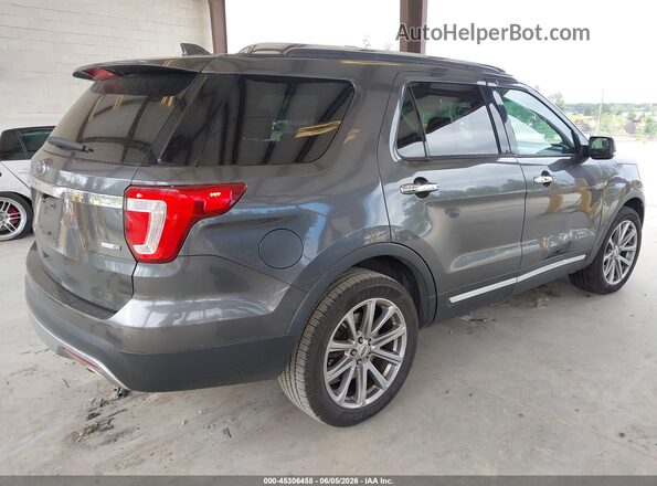 1FM5K8F83GGA19778 2016 FORD EXPLORER Серый 