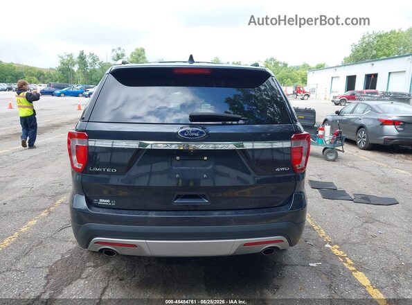 1FM5K8F83HGC31257 2017 FORD EXPLORER Navy 