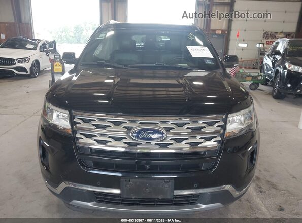 1FM5K8F83JGC60747 2018 FORD EXPLORER Black 