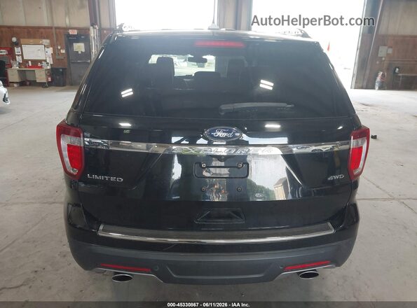 1FM5K8F83JGC60747 2018 FORD EXPLORER Black 