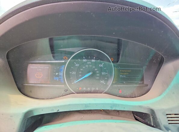 1FM5K8F84GGA46567 2016 FORD EXPLORER Black Widok zestawu wskaźników