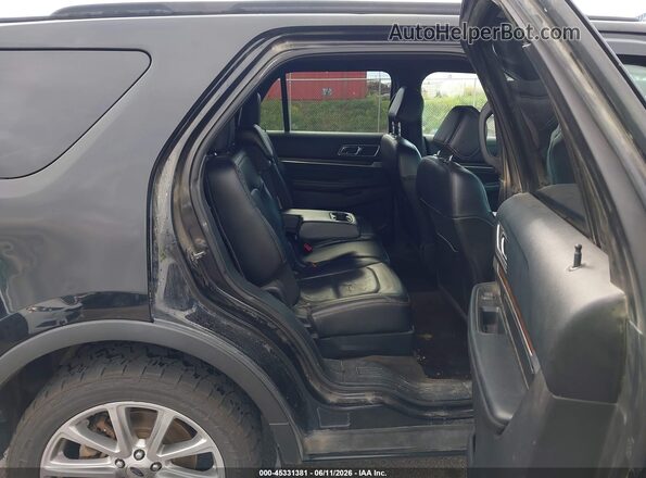 1FM5K8F84GGA77270 2016 FORD EXPLORER Black Вид наклейки з VIN-кодом