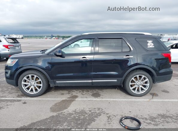 1FM5K8F84GGA77270 2016 FORD EXPLORER Black Панорамний вид салону 360°