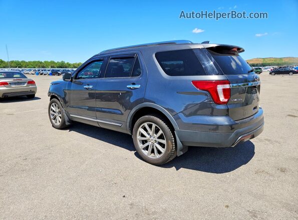 1FM5K8F85GGA92859 2016 FORD EXPLORER Угольный Задняя левая четверть